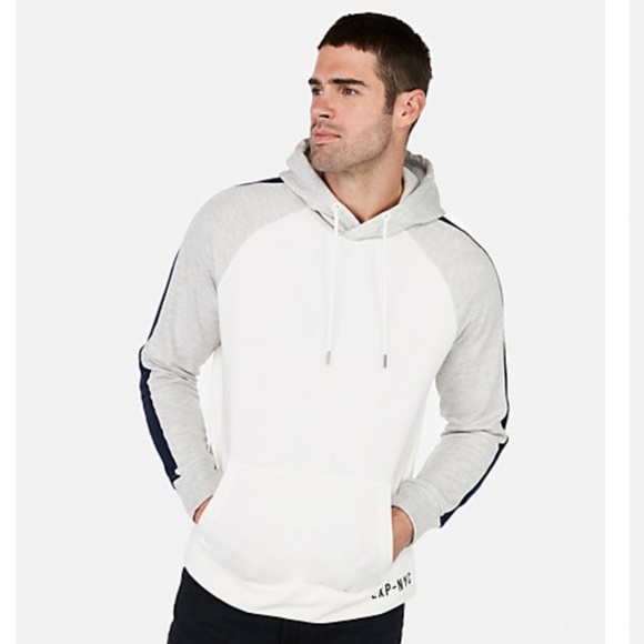 Express Other - EXP NYC Color Block Hoodie - Sz M